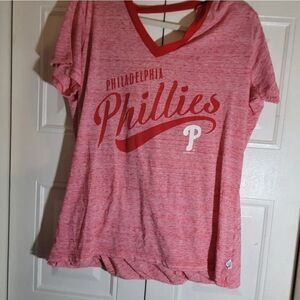 TOUCH Stadium Women's Size XXL NWOT Philadelphia Phillies Red Shirt Nwot Unworn